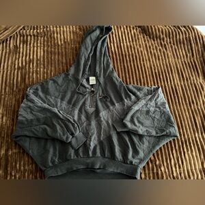 Pink Victoria Secret Crop Hoodie